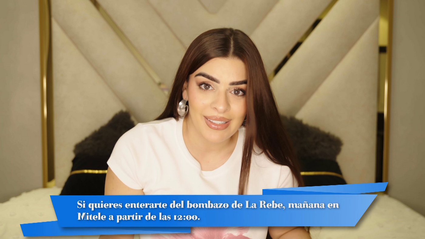la rebe anuncia que su bombazo saldra a la luz el jueves a las 12 00 horas en mitele no te lo puedes da39 2