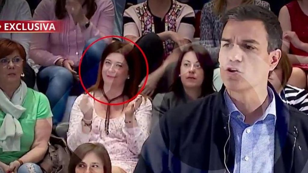 Exclusiva | Las primeras imágenes de Leire Díez y Pedro Sánchez, juntos en un acto