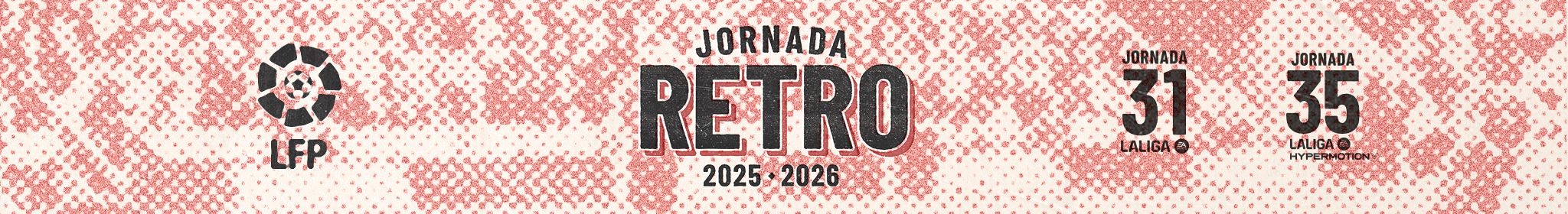 banner laliga jornada retro escritorio