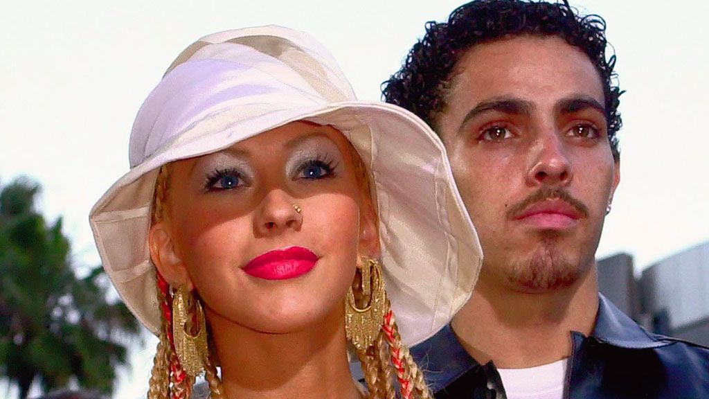 Christina Aguilera y Jorge Santos