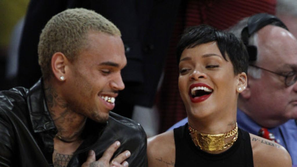 rihanna y chris