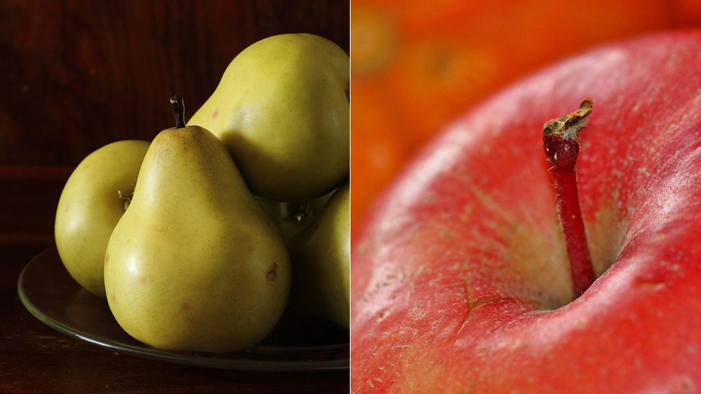 pera manzana