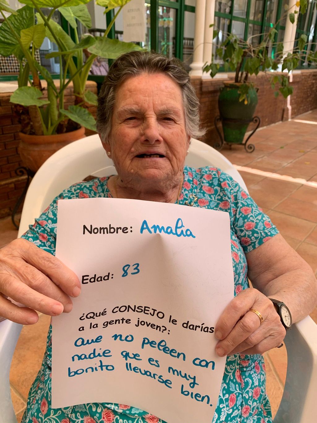 Amalia, 83 años