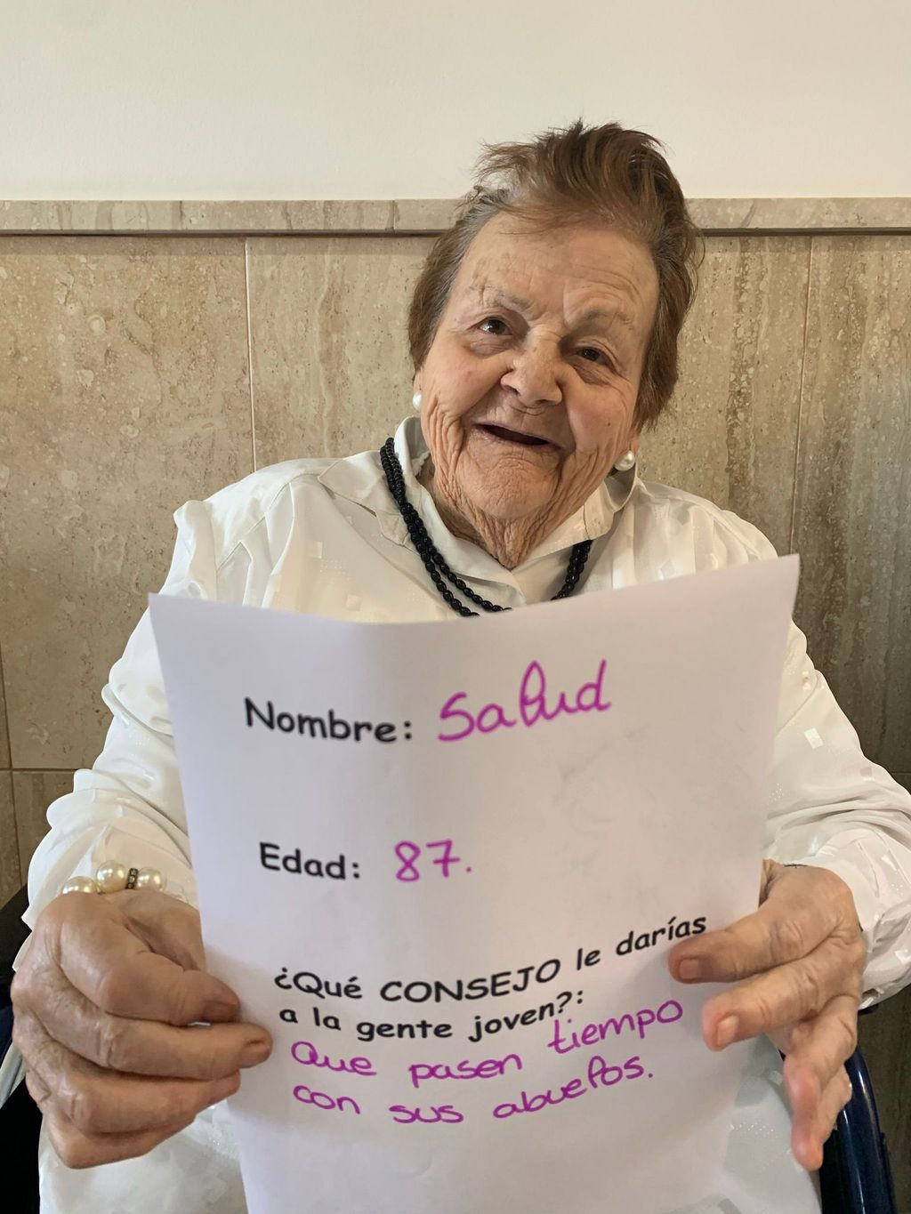 Salud, 87 años