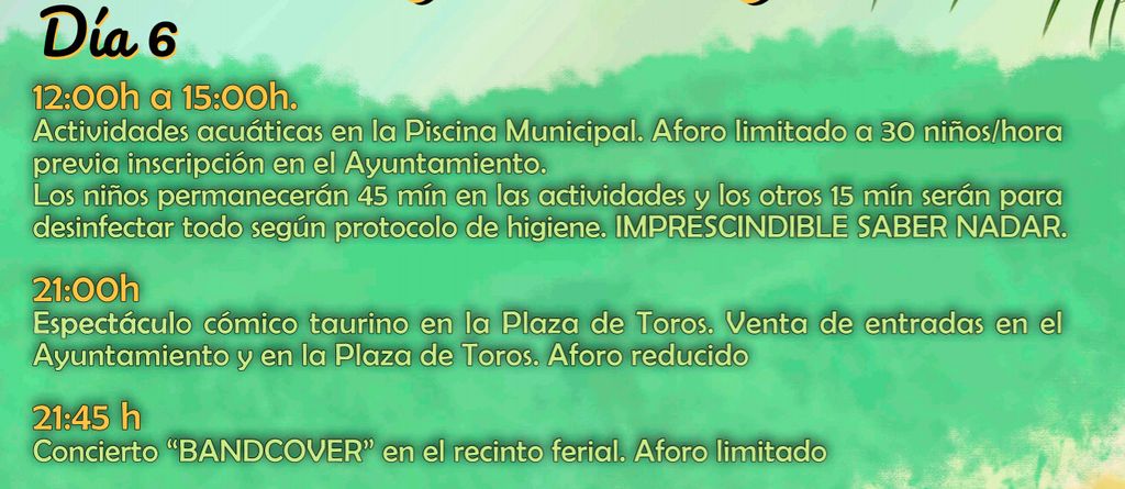 Cartel Ayuntamiento de Zahínos
