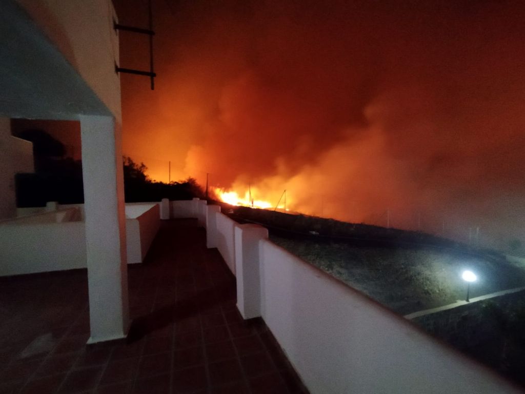 DESDE LA VIVIENDA DE NATALIA, EN LAS ABEJERAS, ESTEPONA.