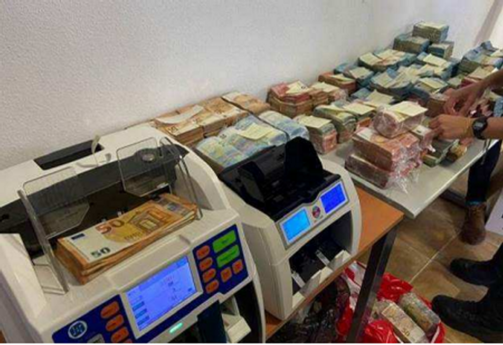 contar dinero