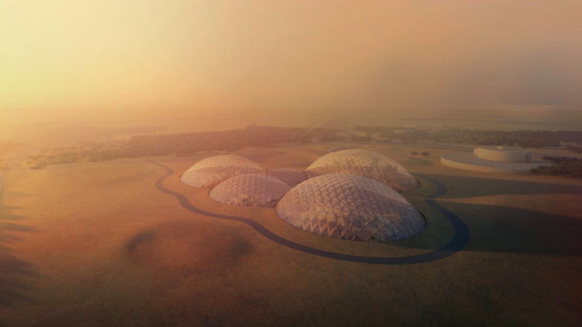 Dubái diseña una ciudad con estética de Marte en mitad del desierto