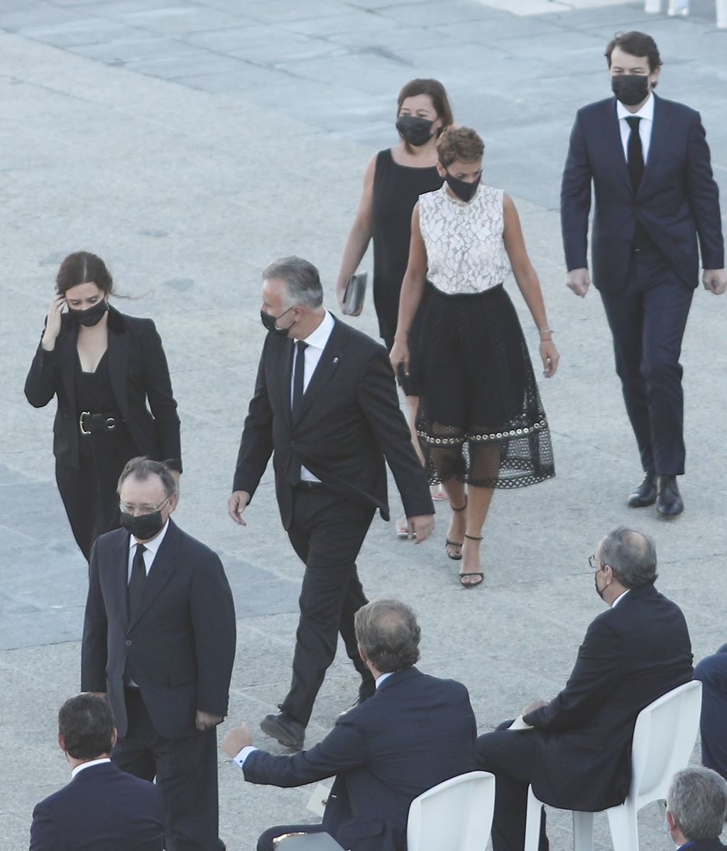 Los presidentes autonómicos de la Comunidad de Madrid, de Canarias y de Navarra
