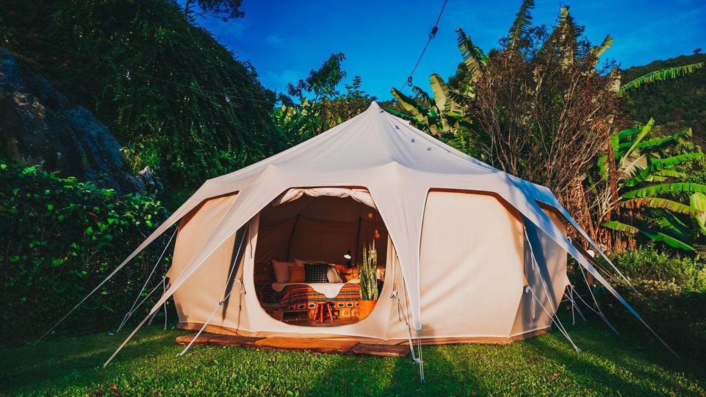 Este verano toca glamping.