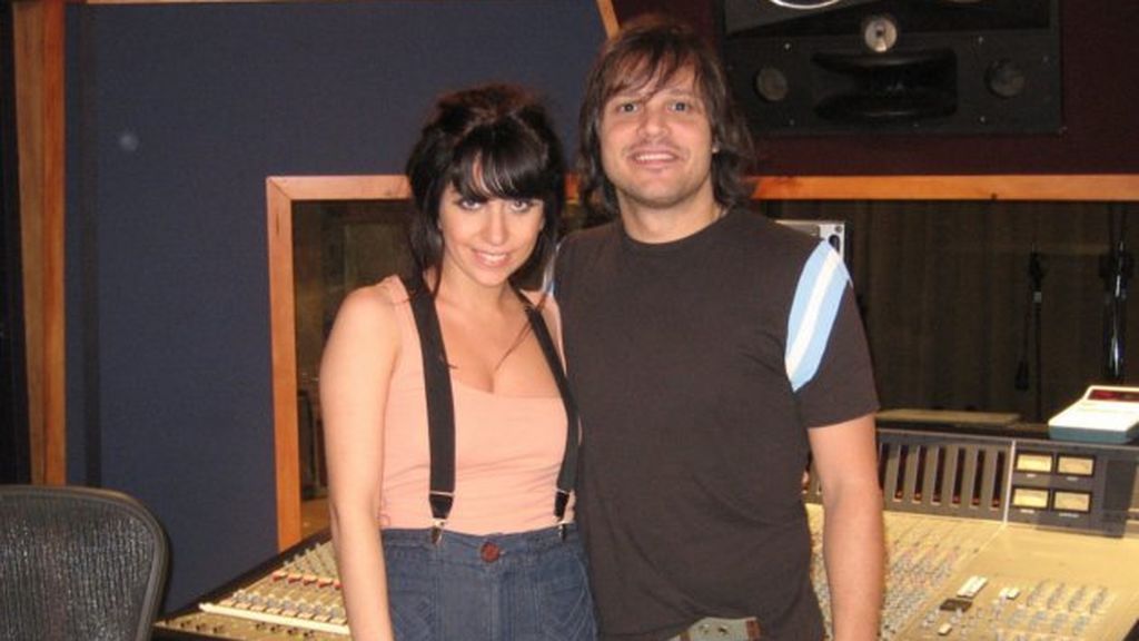 Lady Gaga, con su productor, Rob Fusari, con quien mantuvo un idilio.