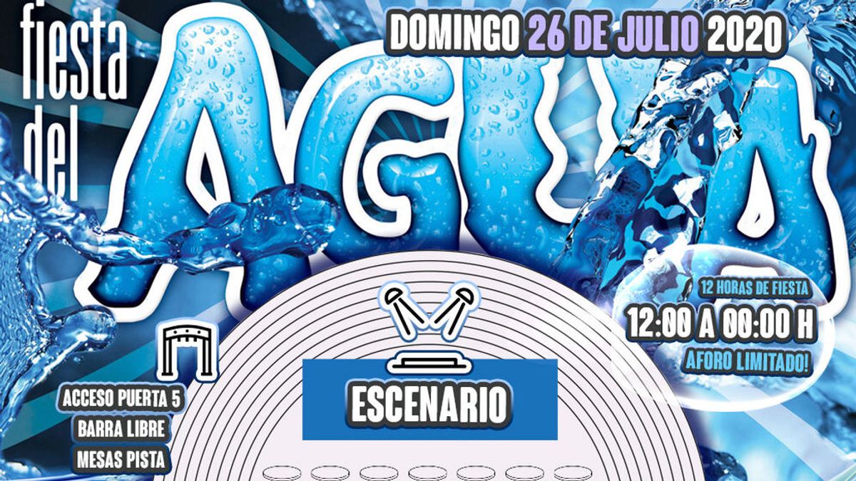 Suspendida la fiesta del agua de Cubierta de Leganés prevista para el próximo 26 de julio
