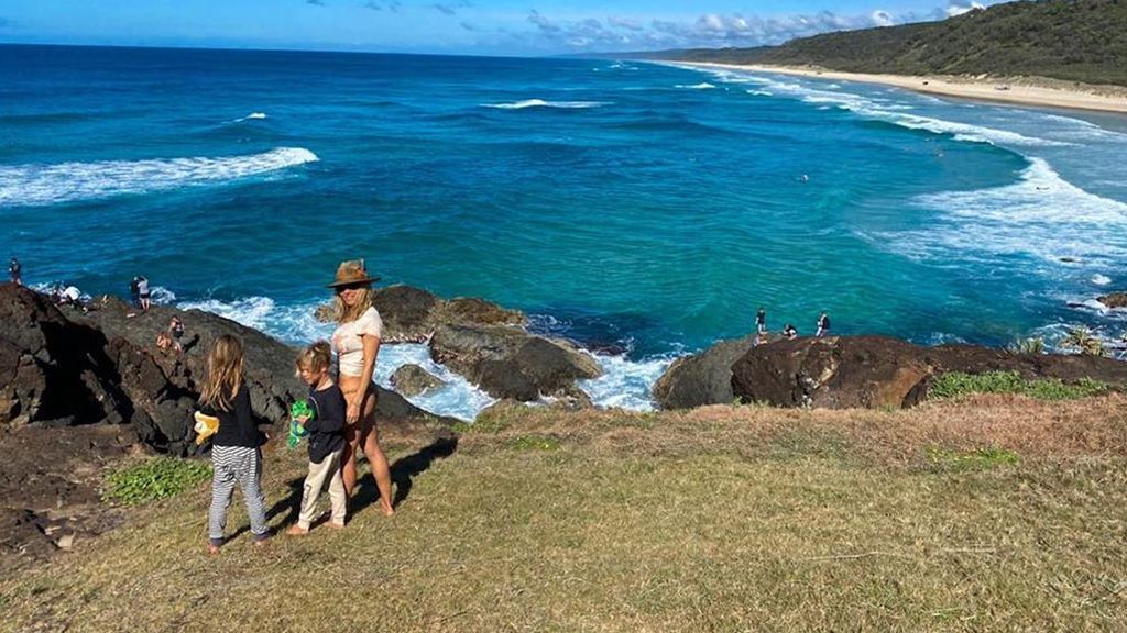 Elsa Pataky en sus vacaciones por Australia