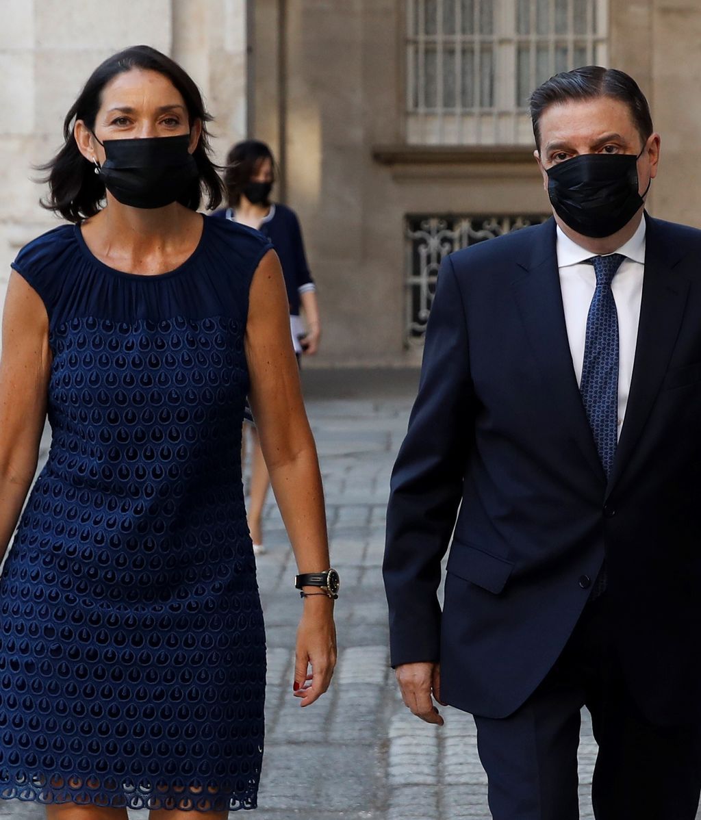 La ministra de Industria, Comercio y Turismo, Reyes Maroto, y el ministro de Agricultura, Pesca y Alimentación, Luis Planas