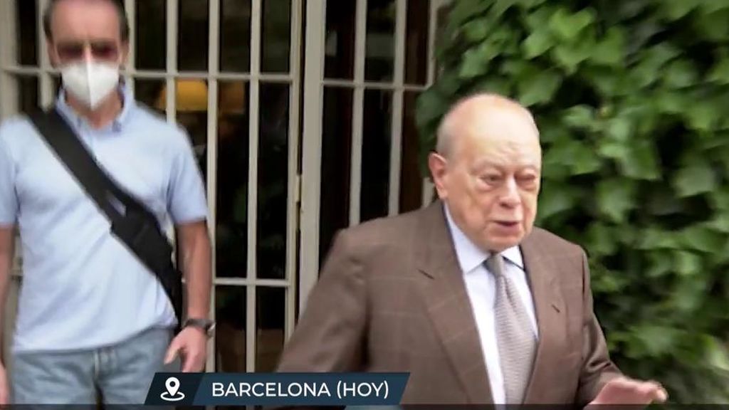 Las primeras imágenes de Jordi Pujol tras saber que toda la familia será juzgada