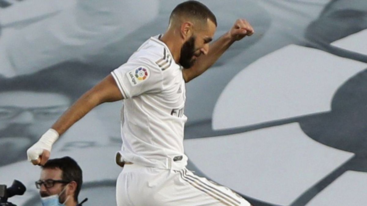 Los números de Benzema en Liga que presenta para ser candidato al Balón de Oro