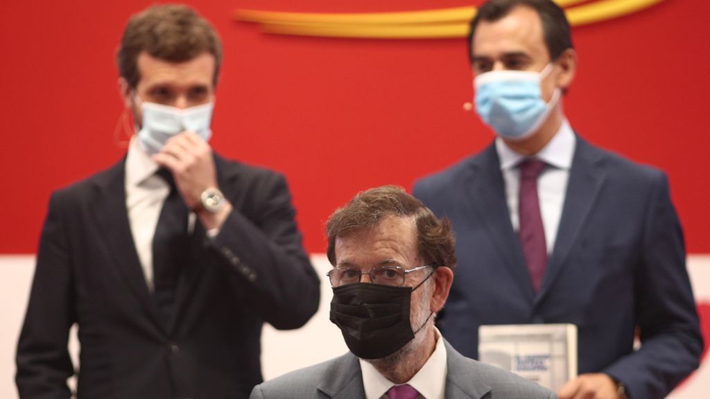 Pablo Casado y Mariano Rajoy en presentación del libro de Martínez-Maíllo Pablo Casado y Mariano Rajoy en presentación del libro de Martínez-Maíllo