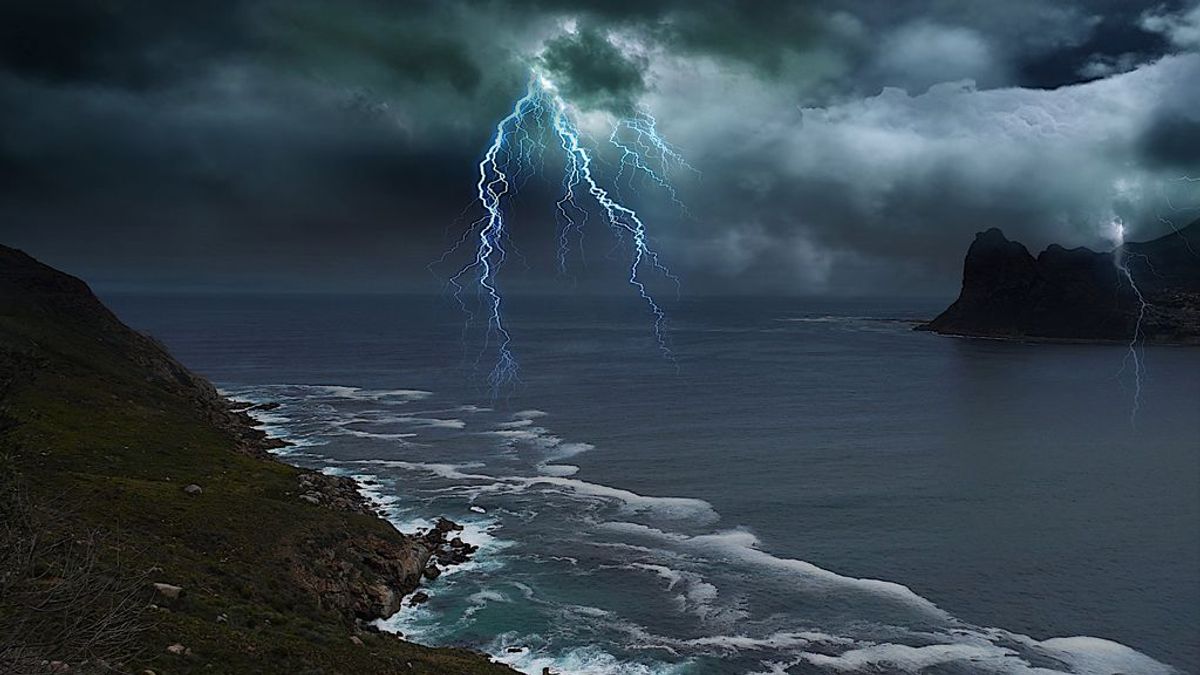 Se acerca una Dana: lluvias y rayos puntuales por las tardes para romper la calma