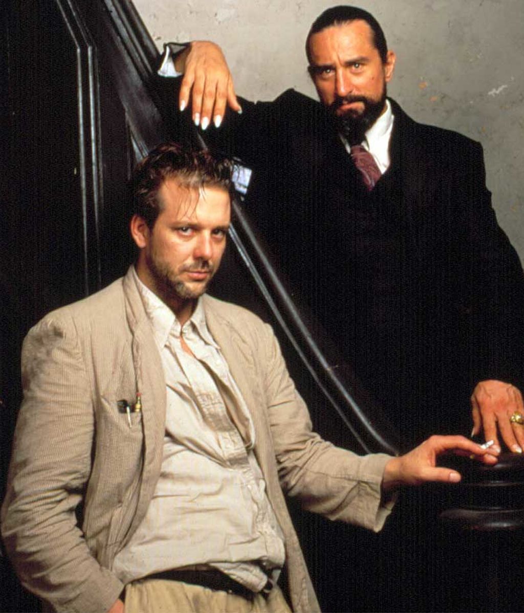 Mickey Rourke y Robert De Niro en 'El corazón del ángel' (1987)