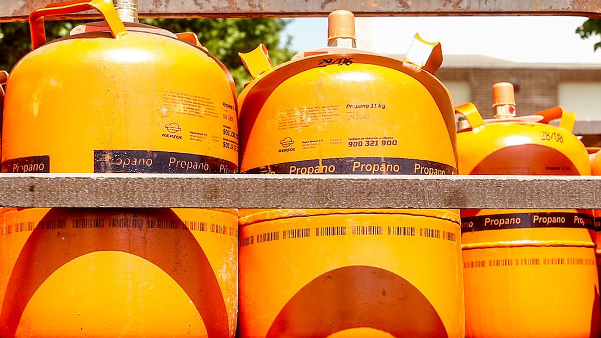 El precio de la bombona de butano baja un 5 % desde hoy El precio de la bombona de butano baja un 5 % desde hoy