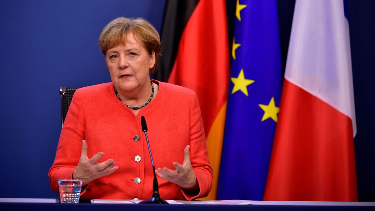 Merkel: "No fue fácil, pero al final nos encontramos" Merkel: "No fue fácil, pero al final nos encontramos"