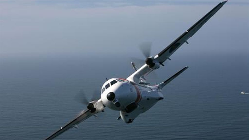 Un avión de Salvamento Marítimo