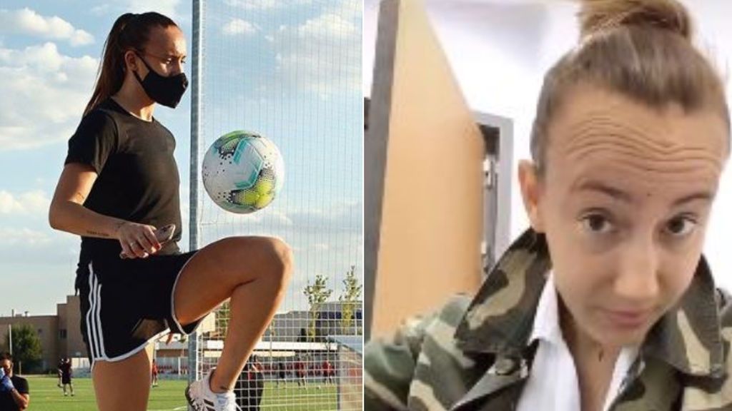 La lucha diaria de la futbolista Virginia Torrecilla contra un cáncer: "Recordadme con pelo"