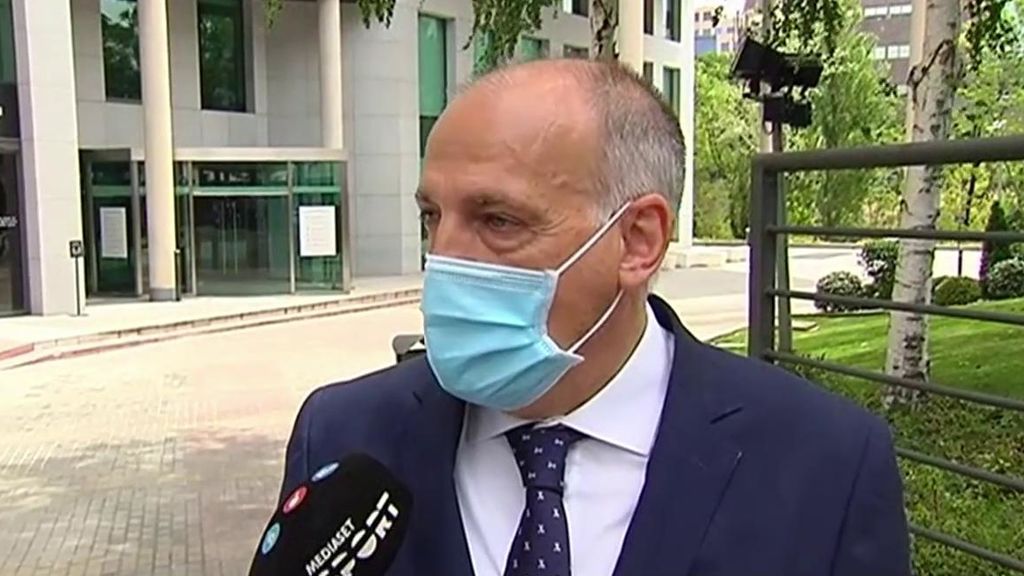 Tebas asegura que no habrá una Segunda División de 24 equipos y que tampoco se repetirá la última jornada