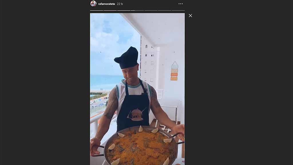 La paella de Rafa Mora