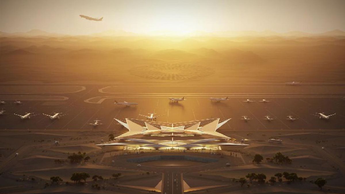 Así es el nuevo aeropuerto de lujo de Arabia Saudí