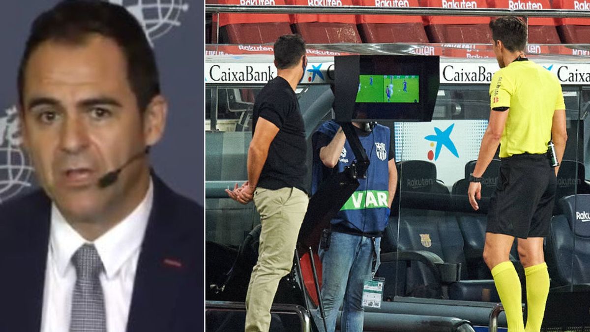 El VAR vuelve a sacar pecho en el balance de la temporada y tira un dardo a la prensa: "Mucho ruido mediático" El VAR vuelve a sacar pecho en el balance de la temporada y tira un dardo a la prensa: "Mucho ruido mediático"