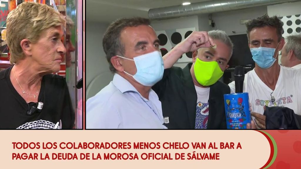 Resuelto el entuerto de la presunta deuda de Chelo Gª Cortés: Kiko Hernández deja 2.5 euros de bote