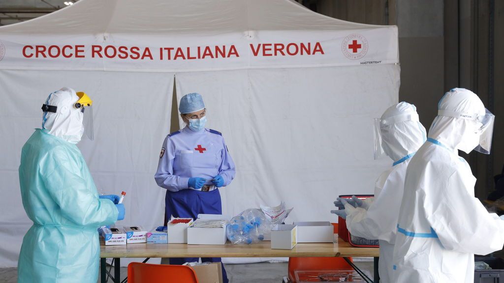 Italia registra 5 muertos con coronavirus y mantiene tendencia estacionaria