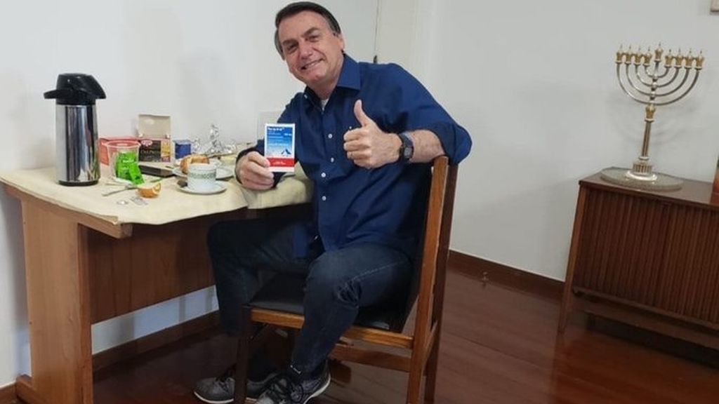 Bolsonaro anuncia que ha dado negativo en su última prueba de coronavirus Bolsonaro anuncia que ha dado negativo en su última prueba de coronavirus