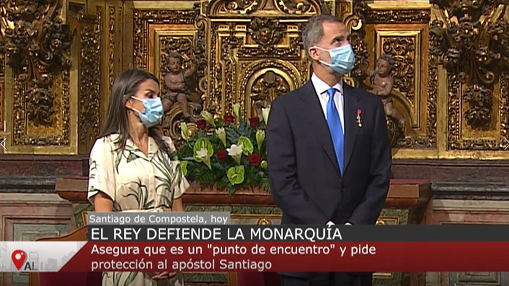 Felipe VI pide protección a Santiago Apóstol en unos momentos delicados para la familia real: "Es un punto de encuentro"