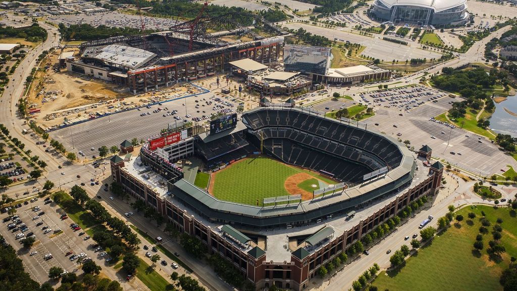 vista aérea del AT&T Park en San Francisco