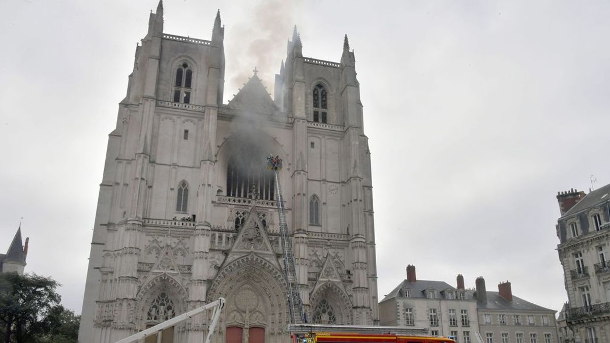 Un voluntario de la diócesis de Nantes ser el responsable del incendio de la catedral