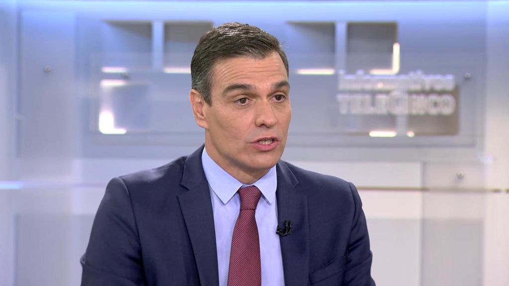 Pedro Sánchez sobre la crítica de la oposición