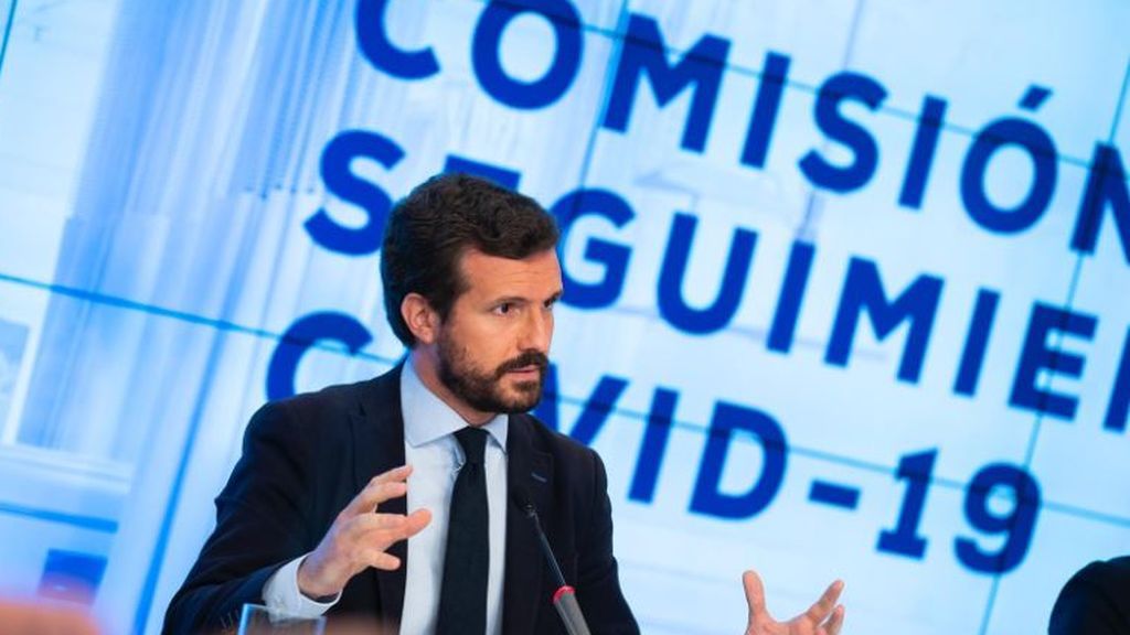 Casado exige que Sánchez asuma ya el mando único: "No hay vacío legal" Casado exige que Sánchez asuma ya el mando único: "No hay vacío legal"