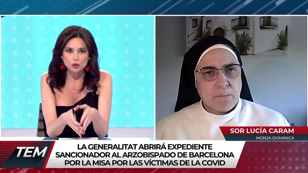 Sor Lucía Caram habla del expediente de Quim Torra