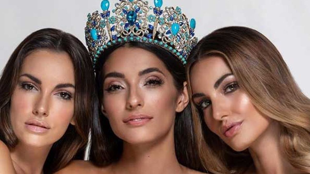 Ana García Segundo, ganadora de Miss World Spain 2020 con las damas de honor Ana García Segundo, ganadora de Miss World Spain 2020 con las damas de honor