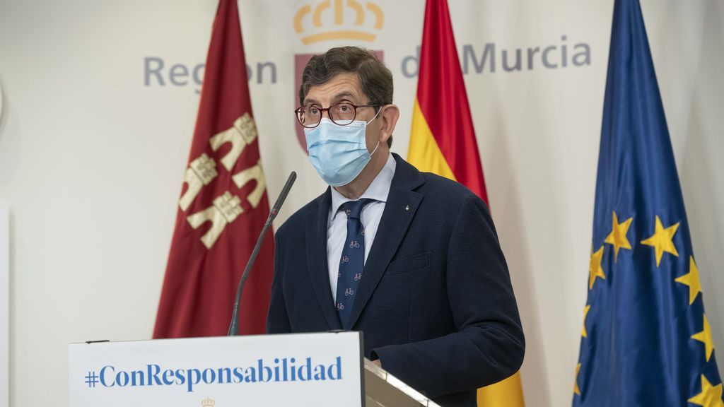 Manuel Villegas, consejero de Salud de la Región de Murcia. Manuel Villegas, consejero de Salud de la Región de Murcia.