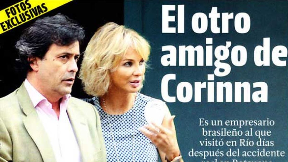 Rescatan las fotos del "otro amigo" de Corinna cuando estaba con el Rey Rescatan las fotos del "otro amigo" de Corinna cuando estaba con el Rey