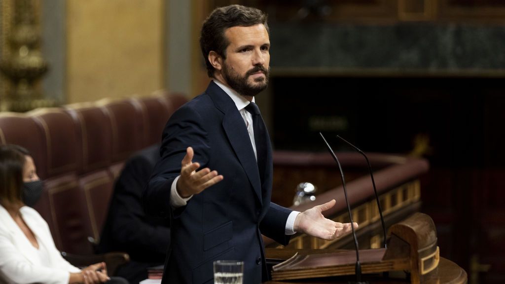 Casado a Sánchez: "Acabemos con el triunfalismo y dedíquese a los rebrotes" Casado a Sánchez: "Acabemos con el triunfalismo y dedíquese a los rebrotes"