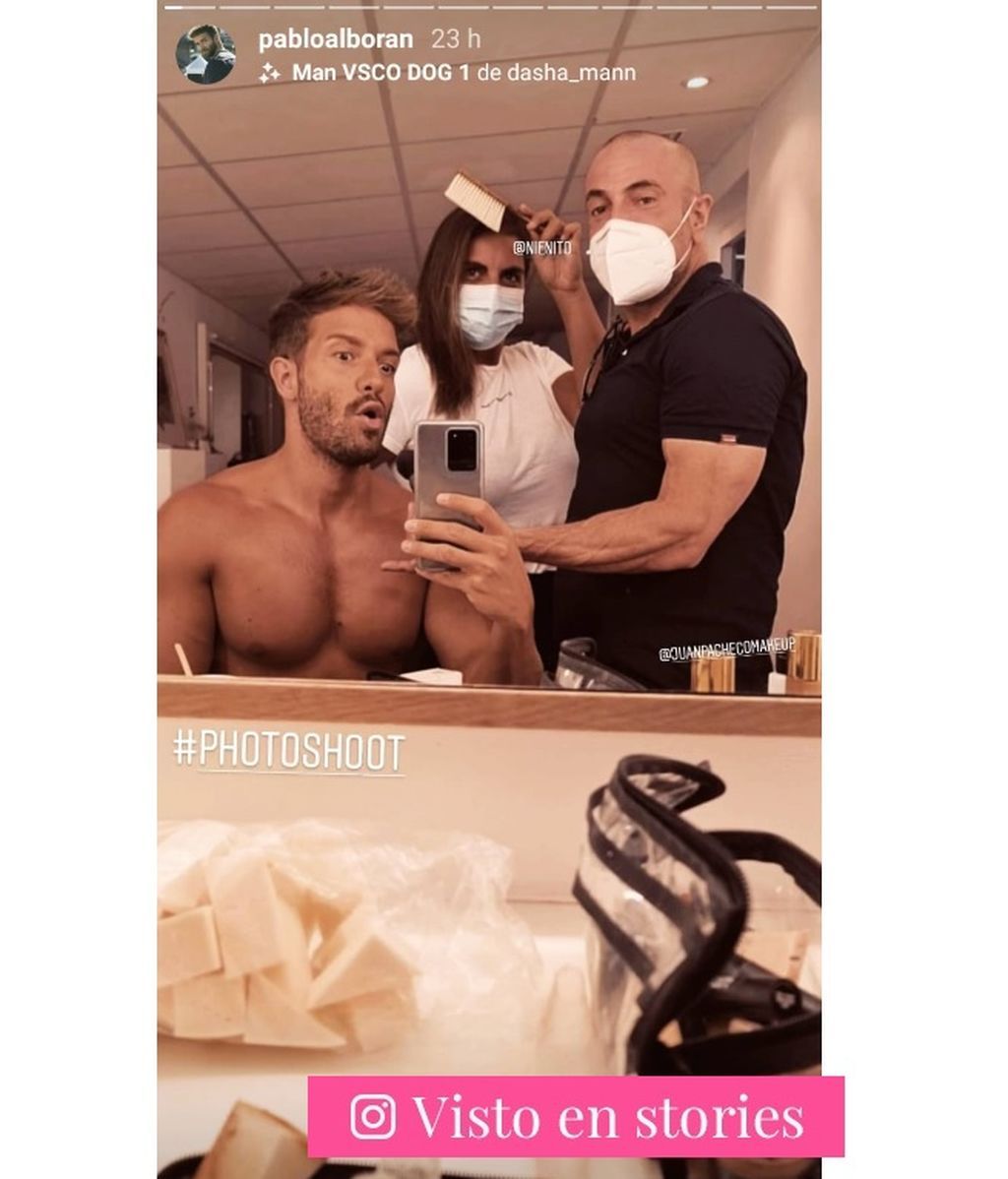 Pablo Alborán posa semidesnudo en su Instagram