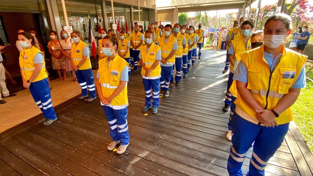 Misioneros contra la Covid-19: 30 sanitarios parten desde Sevilla hacia El Salvador para luchar contra la pandemia Misioneros contra la Covid-19: 30 sanitarios parten desde Sevilla hacia El Salvador para luchar contra la pandemia