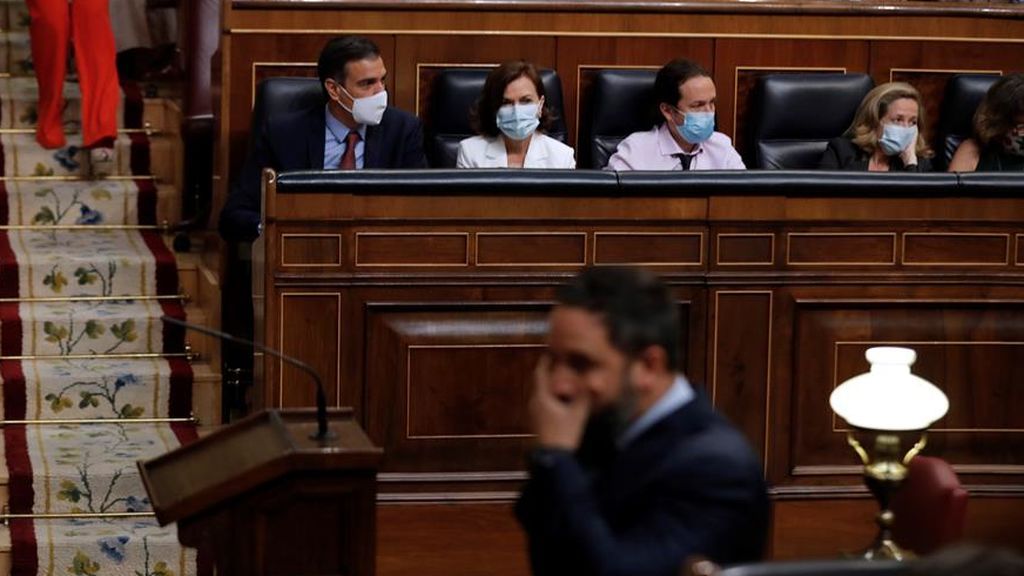 Abascal anuncia una moción de censura contra Sánchez Abascal anuncia una moción de censura contra Sánchez