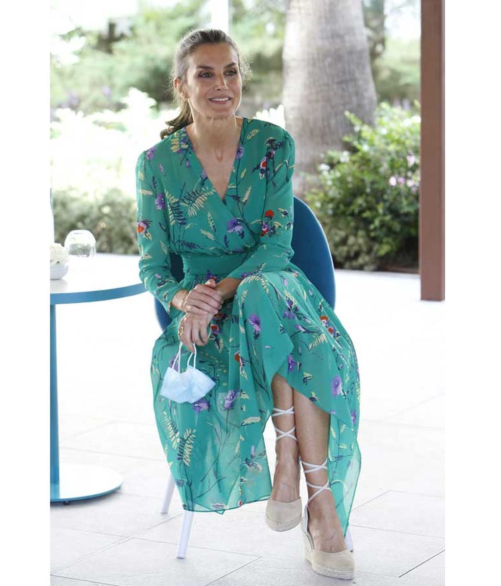 La reina Letizia en la playa de Palma (Mallorca), el 25 de junio de 2020