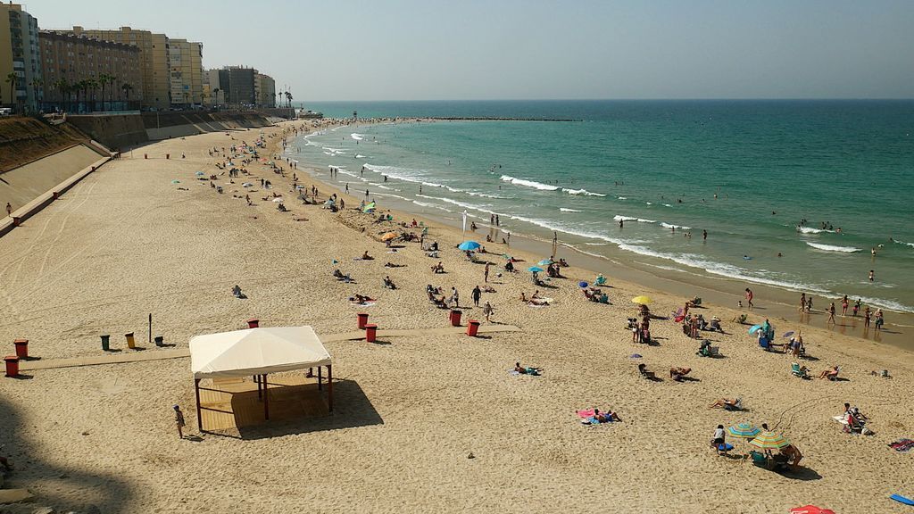 La playa de Santa María del Mar