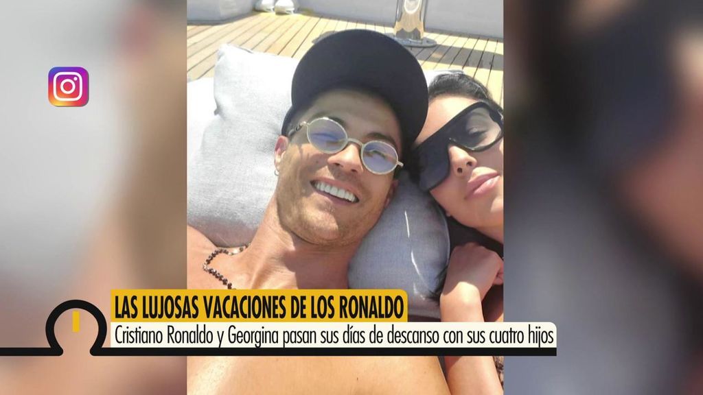 Las vacaciones de Cristiano Ronaldo, Georgina y sus hijos: a bordo de un lujoso yate